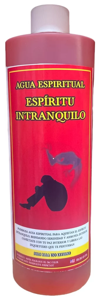 Agua Espirtu Intranquilo