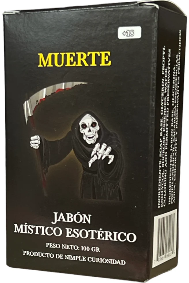 Santa Muerte Black Protecion Jabon