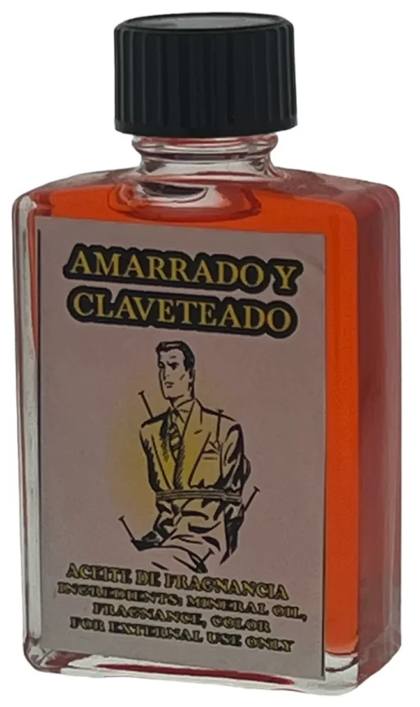 Aceite Amarrado y Claveteado/ Tied and Bind Oil