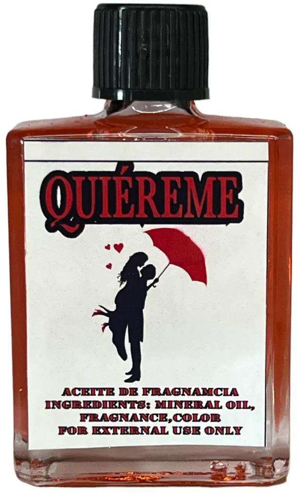 Aceite Quiereme. Love Me Oil
