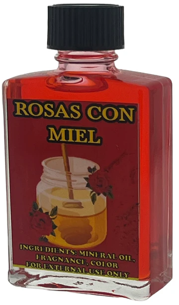 Aceite Rosas con Miel/ Roses with Honey Oil